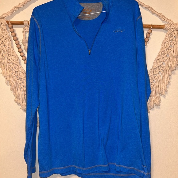 Orvis Other - Orvis Blue Long Sleeve Tee Soft Knit Casual